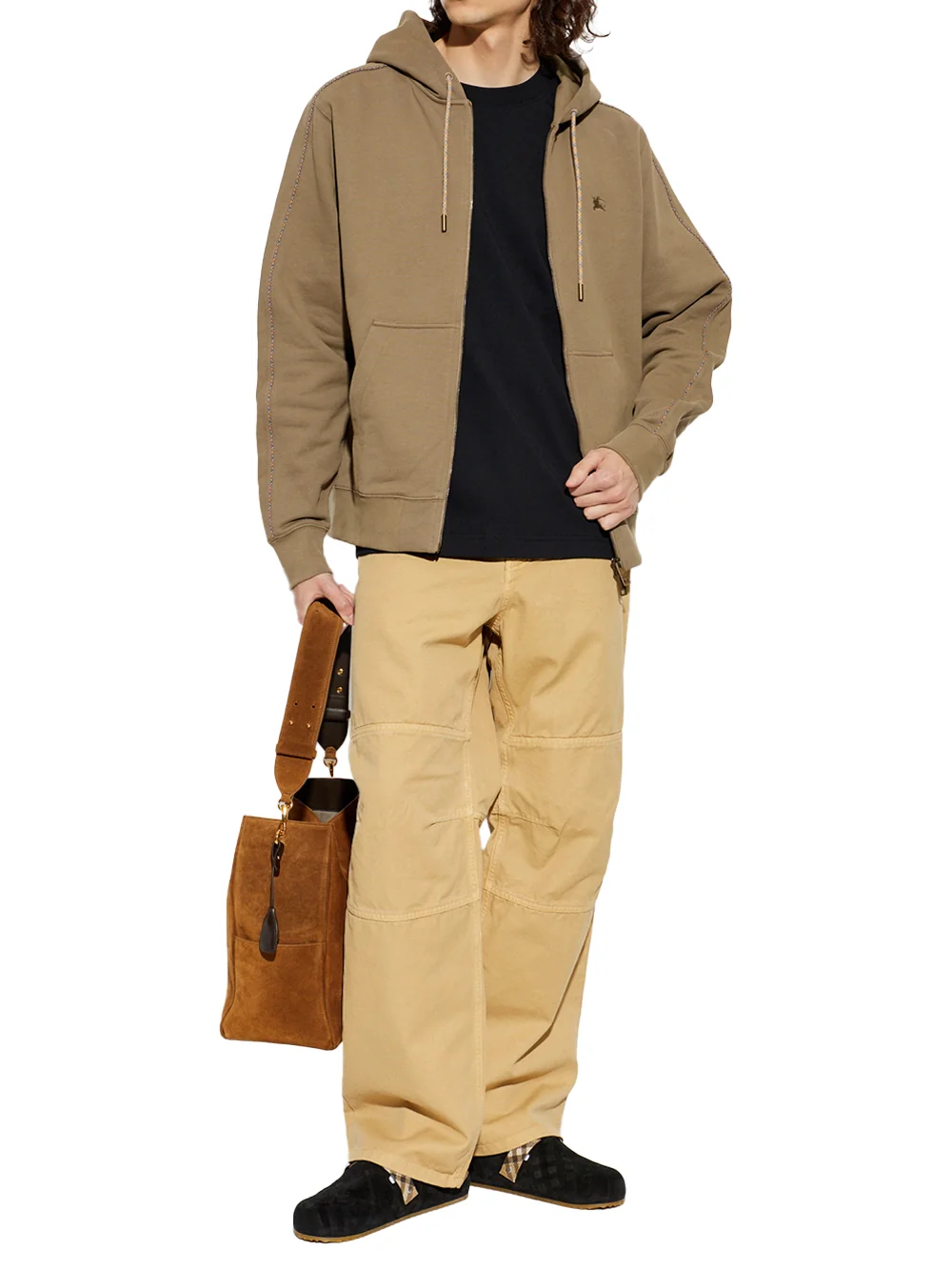 Burberry Men Scott Hoodie Finch Brown - Image 2