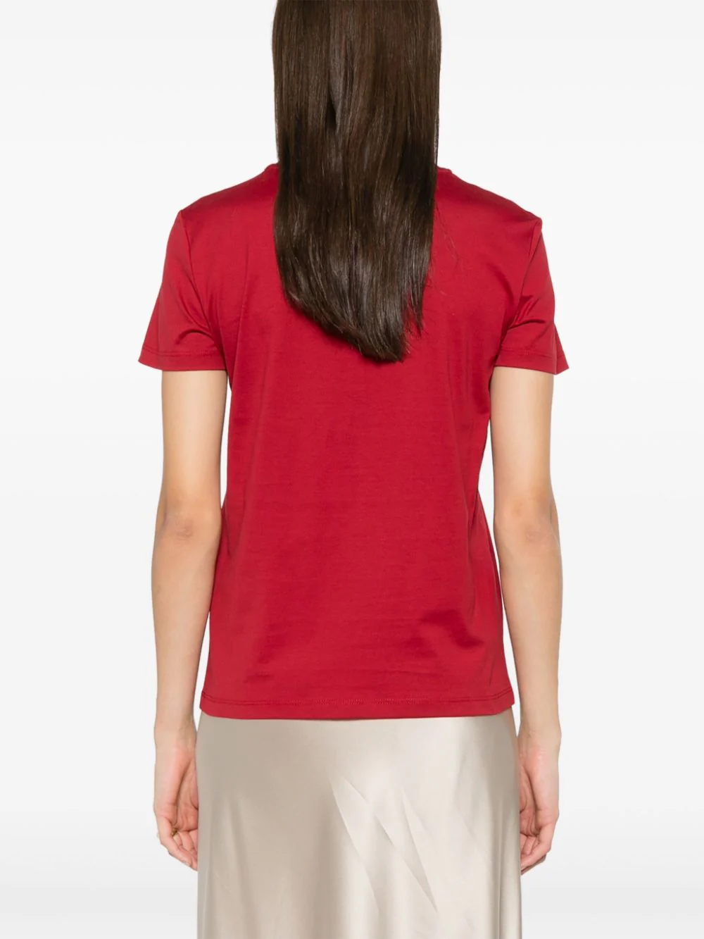 Max Mara Nunzio T-Shirt Red - Image 5