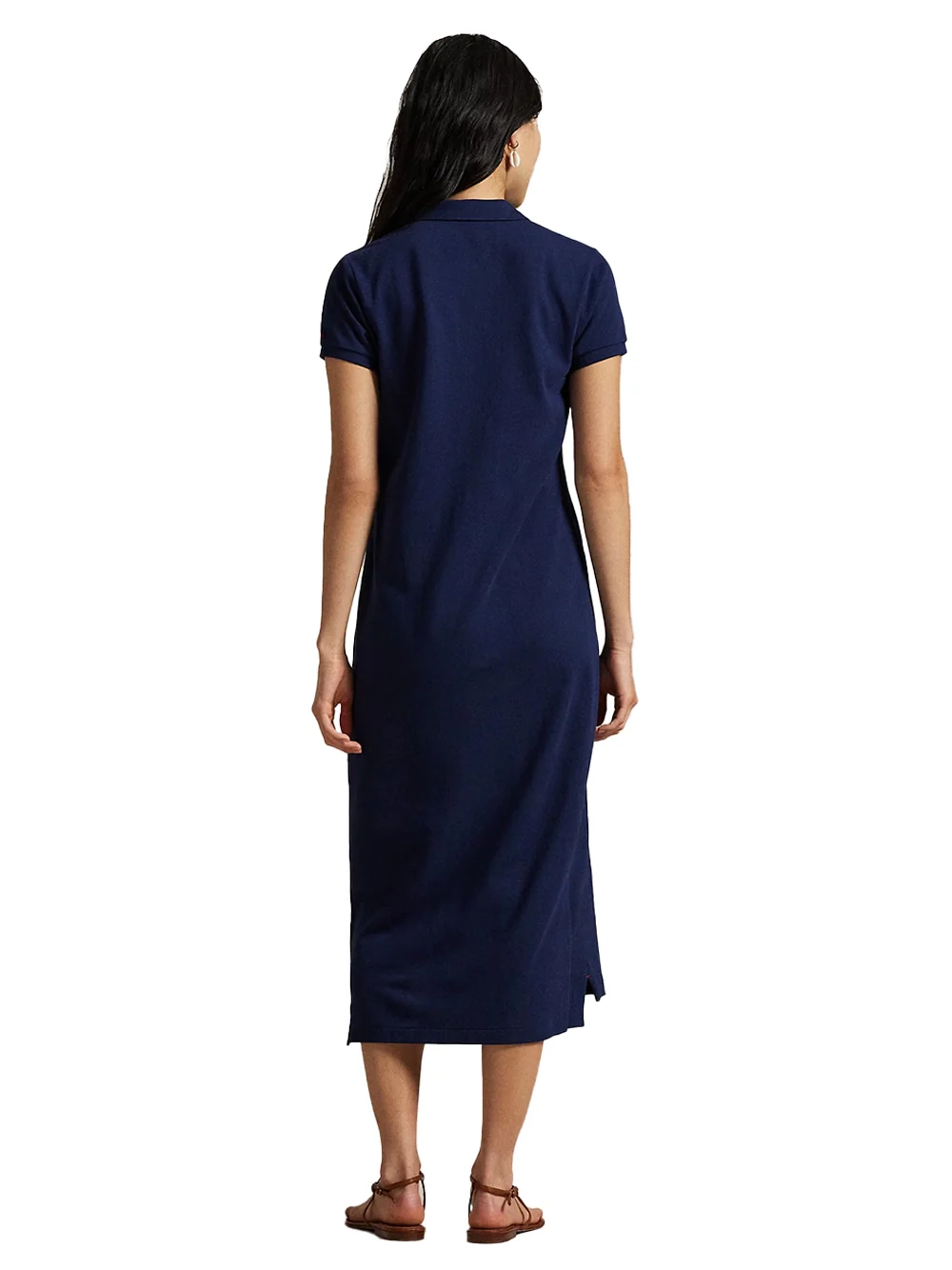 Ralph Lauren Mesh Polo Dress Newport Navy - Image 5